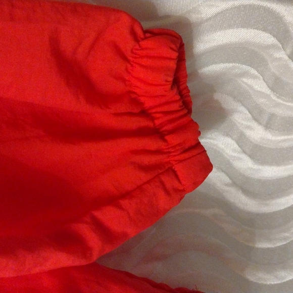 Vintage Sport Accent 80s 90s Hot Pink Petite M Hoodie Windbreaker Pullon Spring - Picture 7 of 11